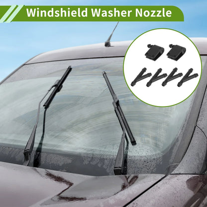 Windshield Washer Nozzle & Hose Connector for Mercedes-Benz
