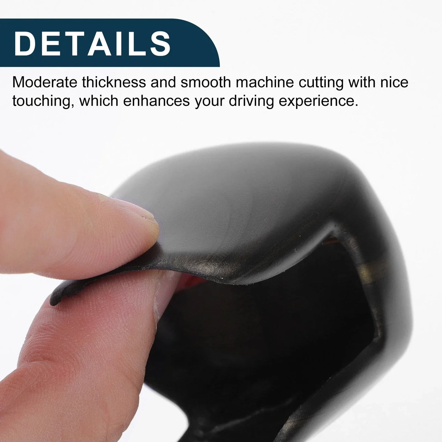 Automatic Gear Shift Knob Cover for Honda Civic (2022-2025) Black 1 x