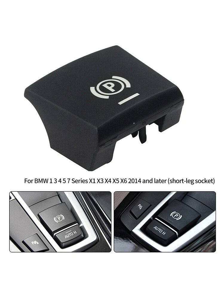 Switch Cover 1pc TPU ABS Black Handbrake Push-pull