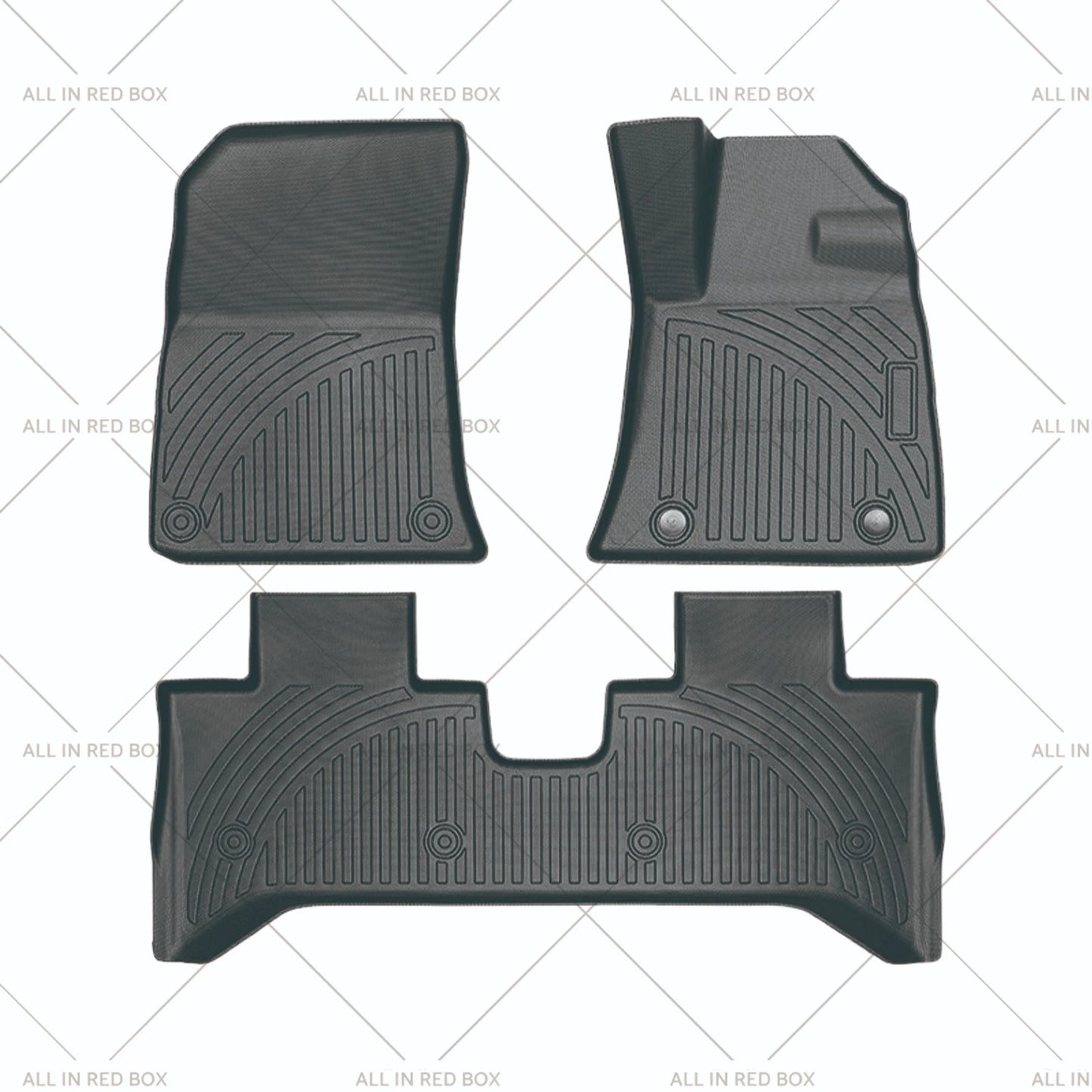 TPE Heavy Duty 3D Floor Liners for BYD Shark 6 (2024+) Waterproof Mats