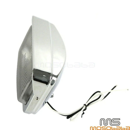 Custom Square Headlight for Harley Chopper Bobber Cafe Racer Motorcycle