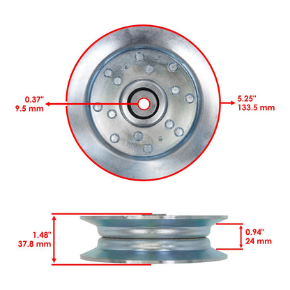 Deck Pulley Replacement 48 Inch for MTD Z8200 (2018–2022)