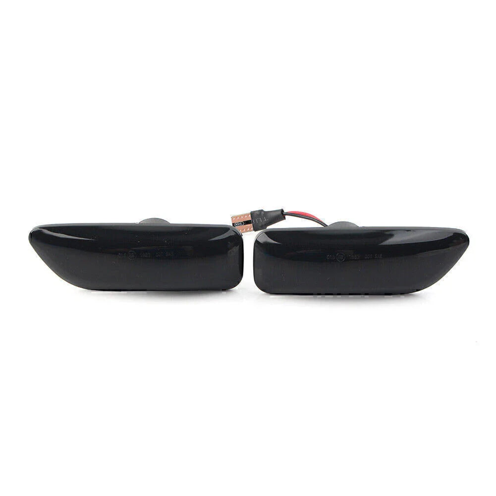 Smoked LED Side Marker Turn Signal Lights for Volvo S60 S80 V70 XC90 (2000-2010)