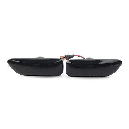 Smoked LED Side Marker Turn Signal Lights for Volvo S60 S80 V70 XC90 (2000-2010)