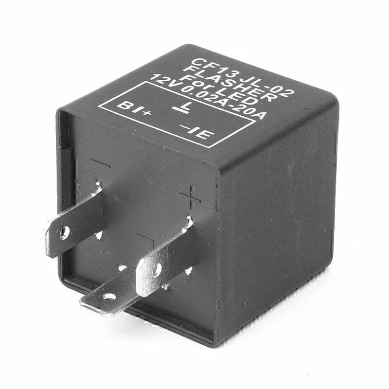 3-Pin CF13 JL-02 Electronic Flasher Relay for LED Lights - Fix Hyper Flash