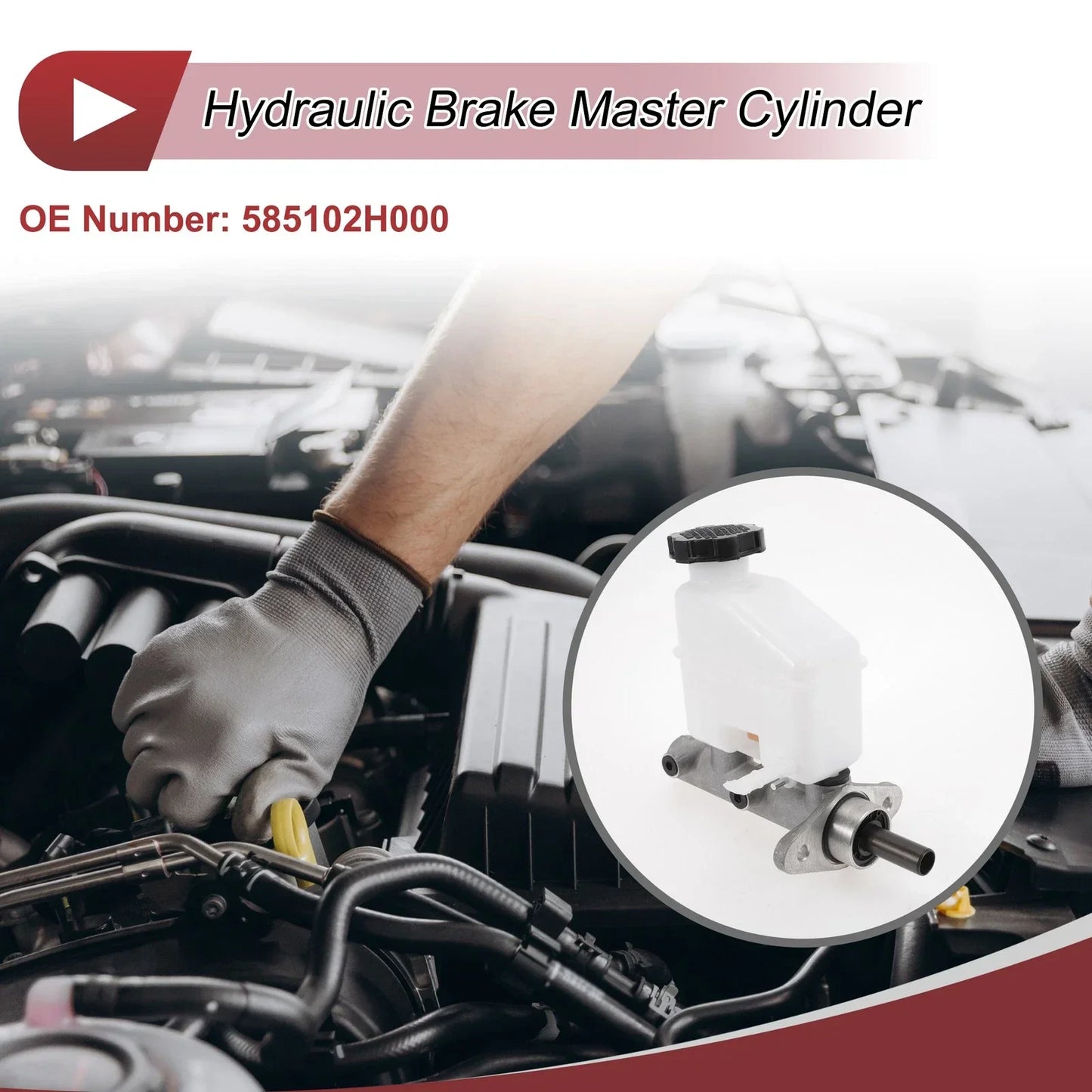Brake Master Cylinder with Reservoir for Hyundai Elantra (2006-2010)