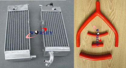Aluminum Radiator + Hose for Yamaha YZ250 WR250 (1990-1991)