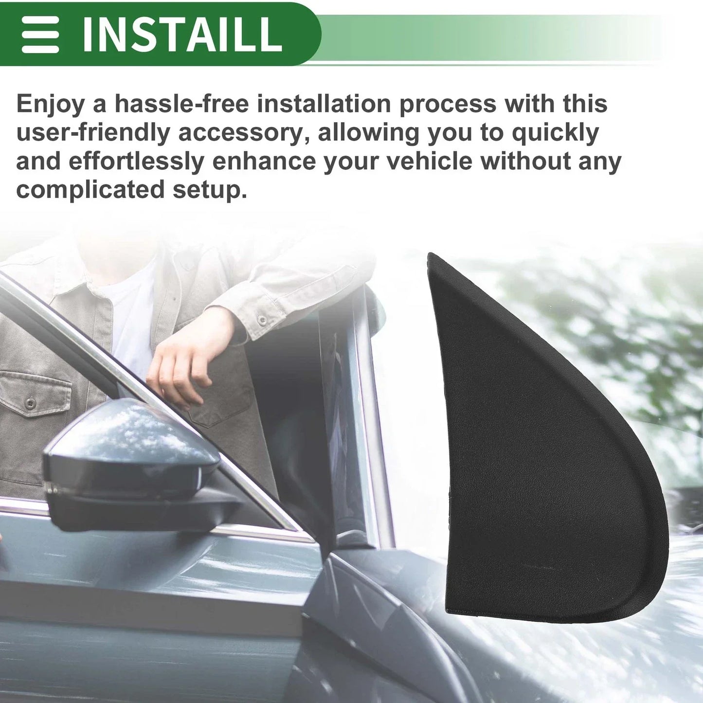 Front Right Side Pillar Triangle Trim for Dodge Journey (2011-2020)