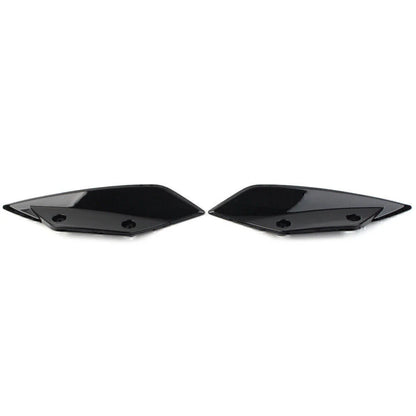 Black Front Fender Side Panel Cover for BMW S1000RR (2009-2014)
