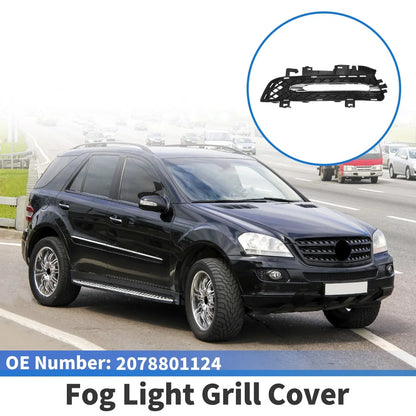 Front Left Fog Light Grill for Mercedes-Benz (2012-2018)
