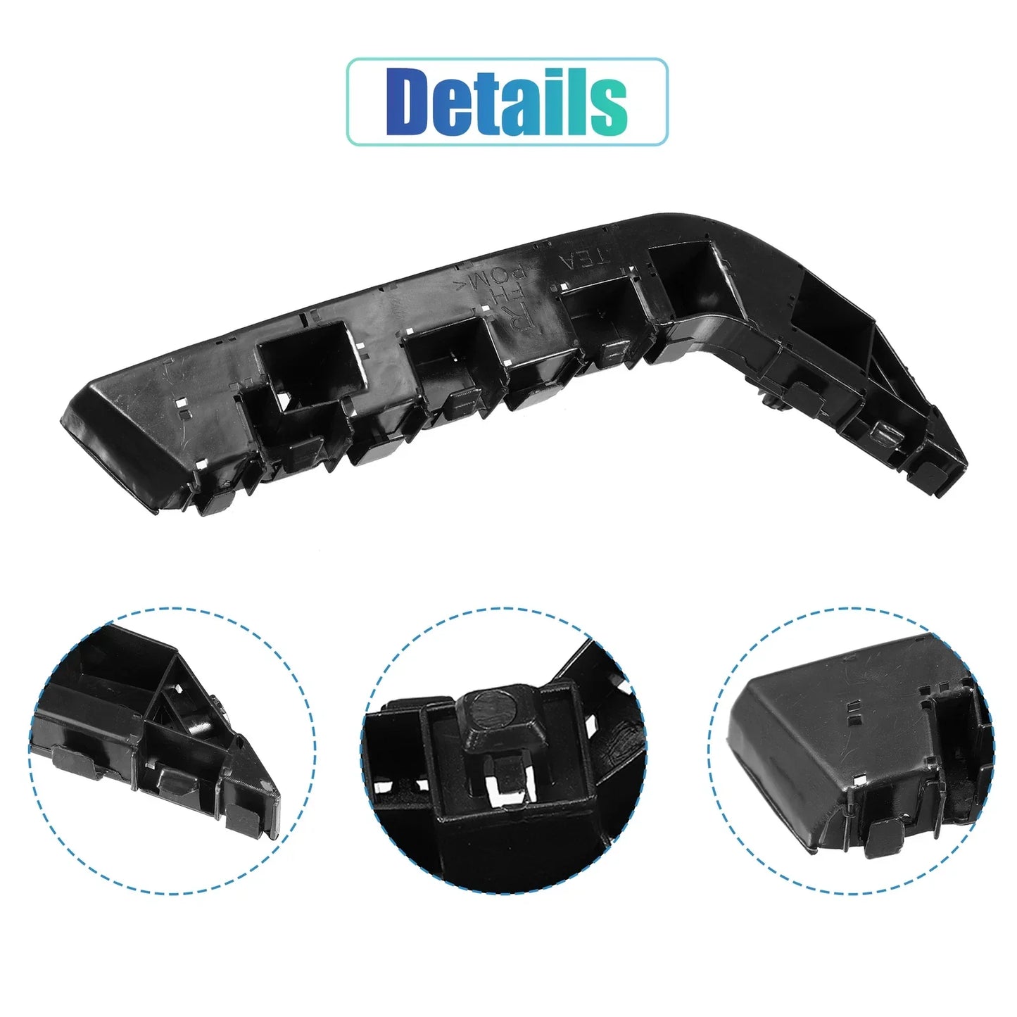 Right Side Front Bumper Bracket for Honda Civic (2017-2021)