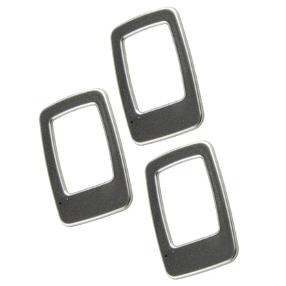 Stainless Steel Window Switch Cover Trim for BMW X5 E70, X6 E71 (2007-2014)