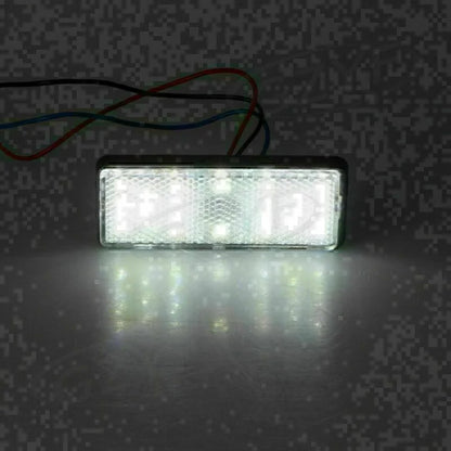 LED Rectangle Tail Light Signal Lamps for Car Truck Universal