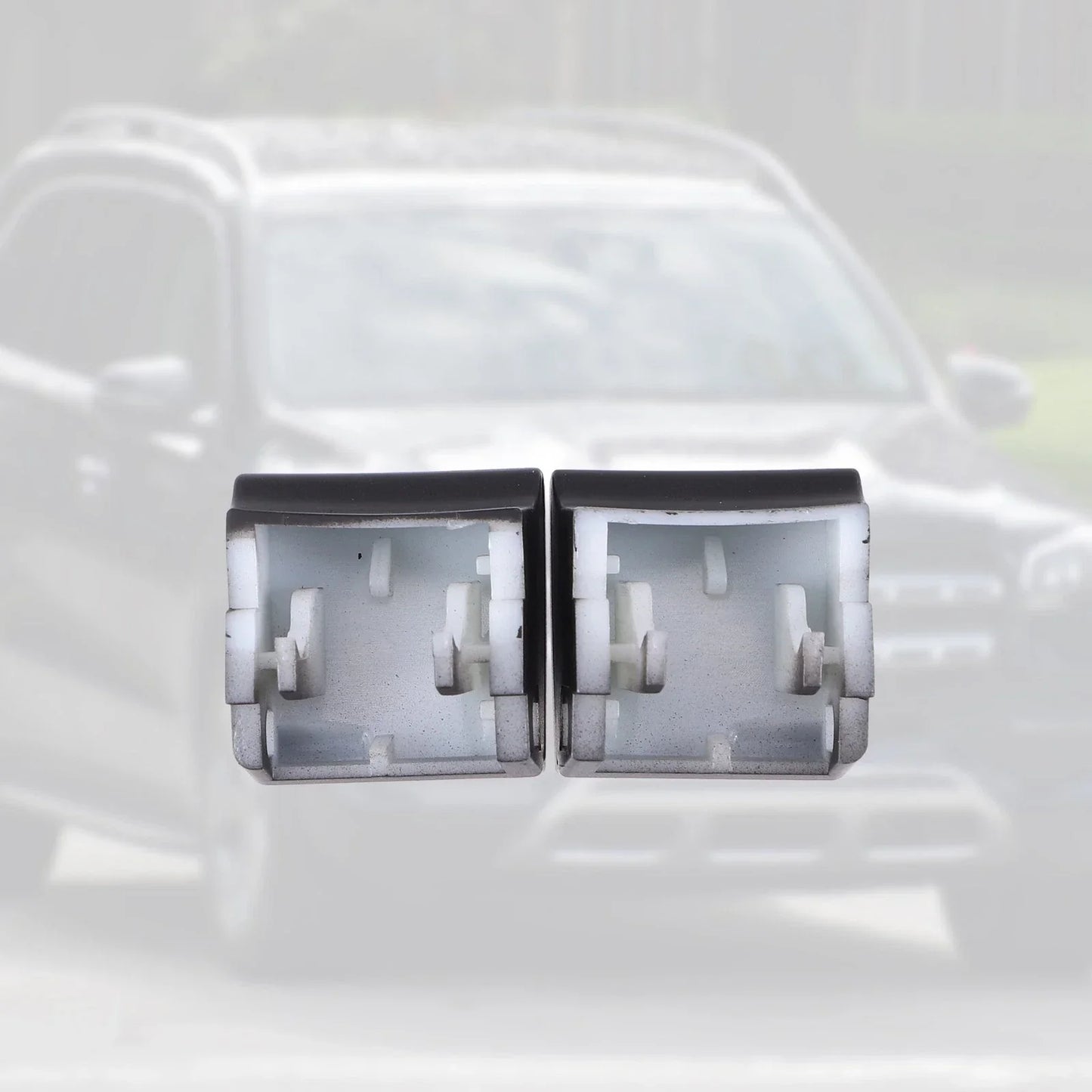2 x Window Lift Switch Button Covers for Mercedes-Benz GLE500 (2016-2020)