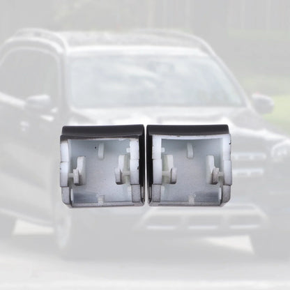 2 x Window Lift Switch Button Covers for Mercedes-Benz GLE500 (2016-2020)