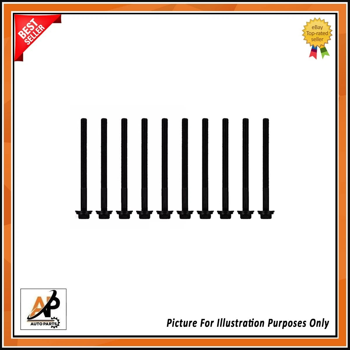 Head Bolts Set for Ford Tourneo Custom 2.0 EcoBlue Diesel (2019–2023)