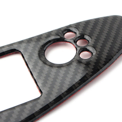 4 x Carbon Fiber Window Switch Button Covers for Audi Q5 (2009-2017)