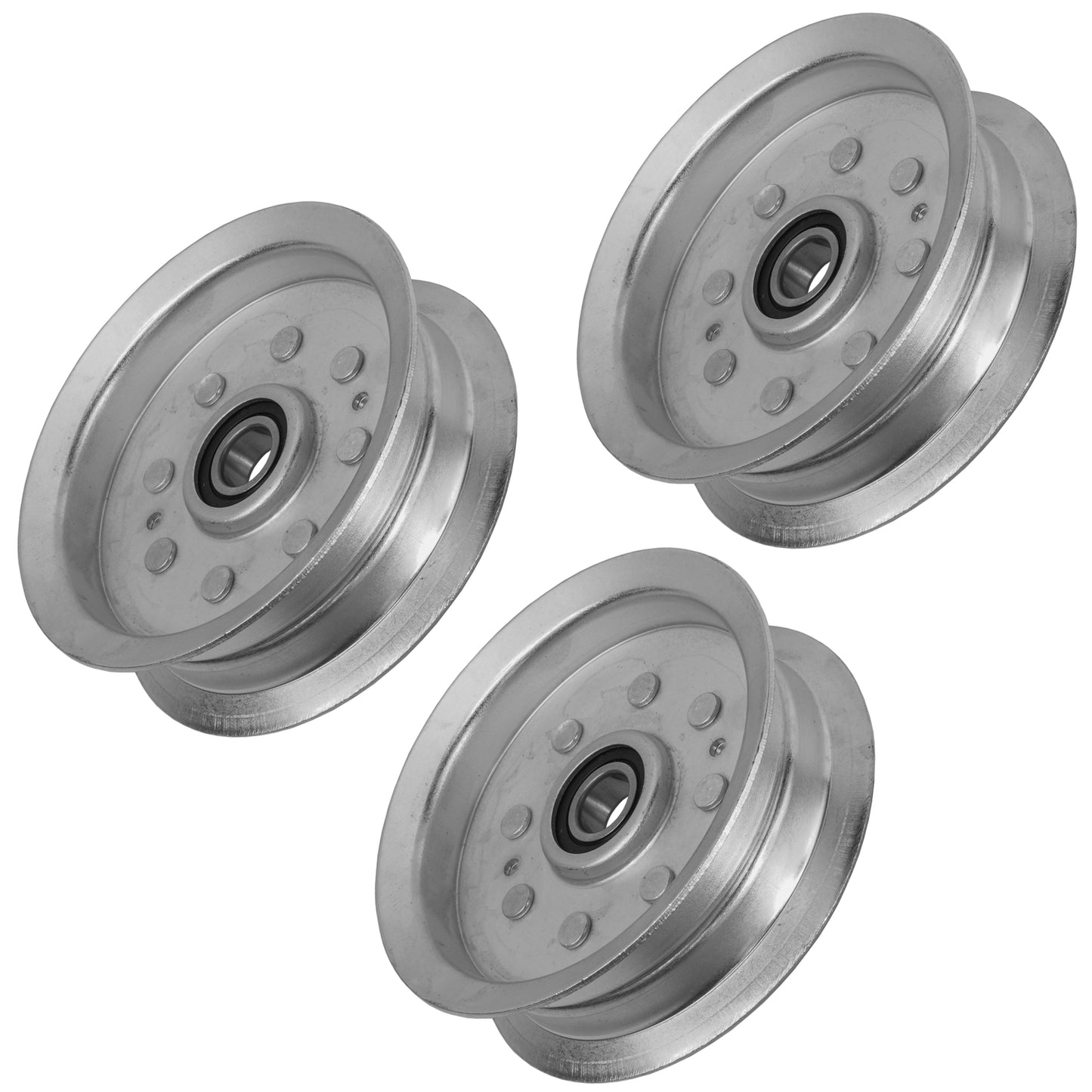 Deck Idler Pulley Sheave for John Deere 190C LA175 100 Series Tractor (Qty 3) (1999–2015)