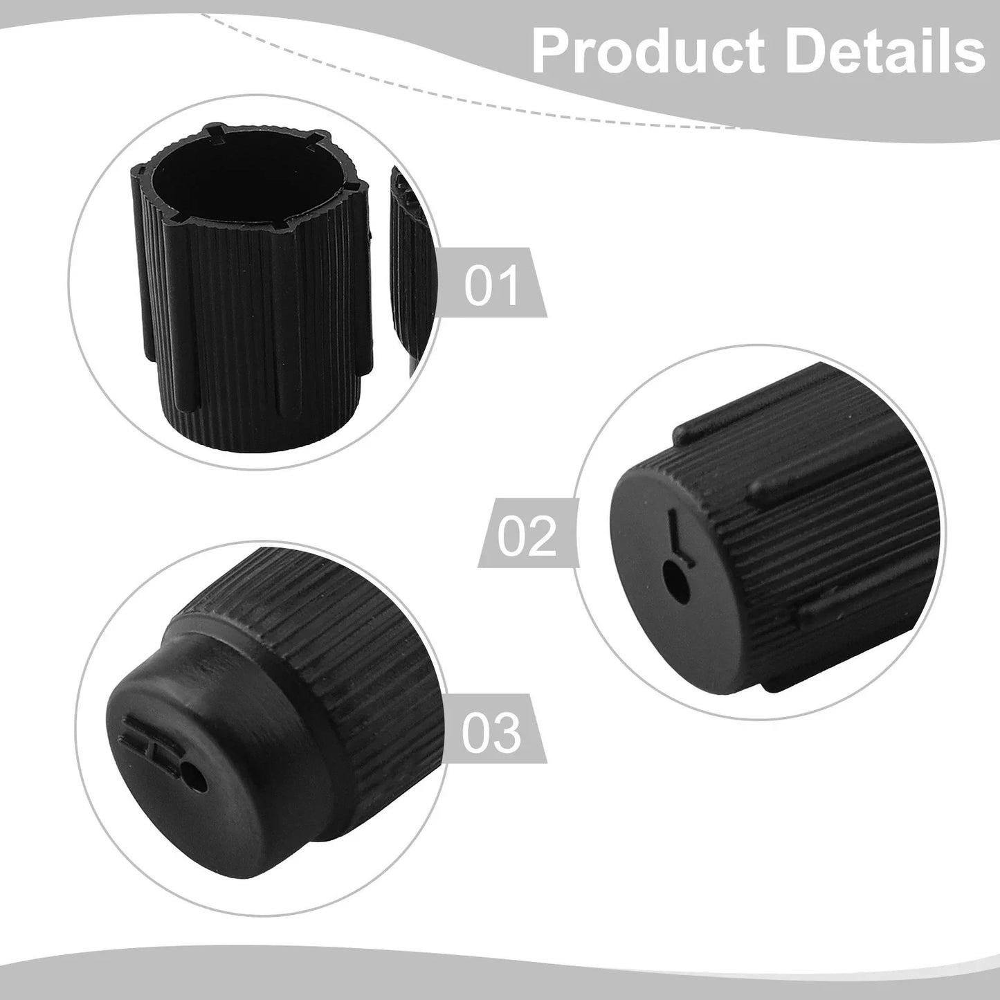 Dust Covers 16mm & 13mm Car AC Valve Cap for Car