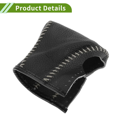 Car Gear Shift Knob Cover for Lexus ES300h 2018-2023 Pebbled Black Grey
