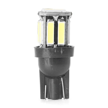 1x T10 7020 White LED 10SMD Dome Map Light Bulb for Car (No Year Specified)