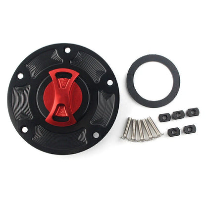 Red Fuel Gas Tank Cap Cover for Ducati Panigale 899 959 1199 1299 (2012-2020)