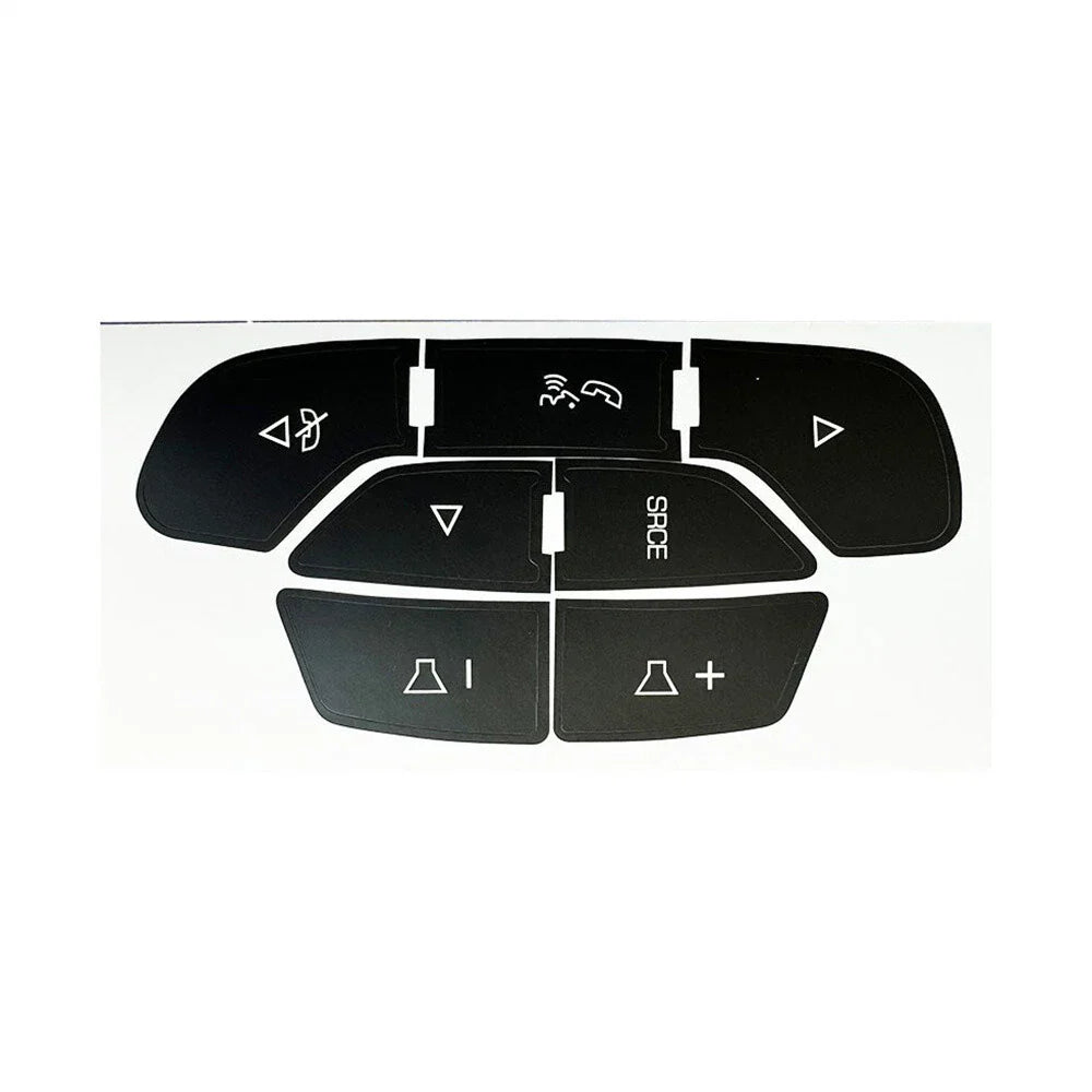 Steering Wheel Navigation Radio Button Stickers for Chevrolet Escalade (2002-2023)