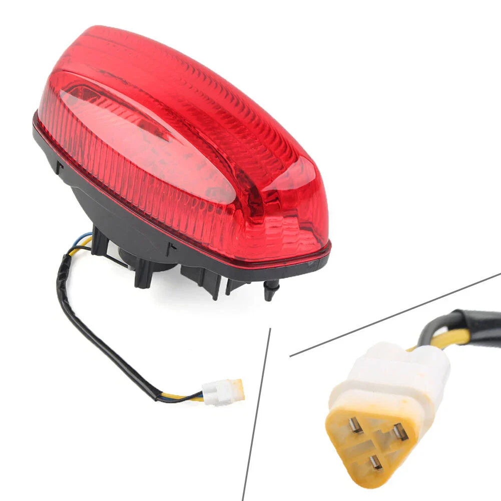 Rear Brake Tail Light Red Lens for Suzuki LTF 250 Ozark LT-Z250 LTZ 400 (2002-2013)