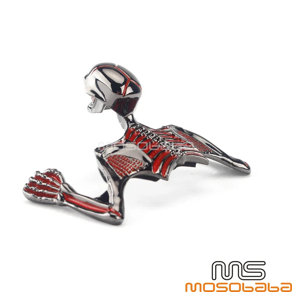 Skull Skeleton Headlight Visor for Harley Chopper Cafe Racer