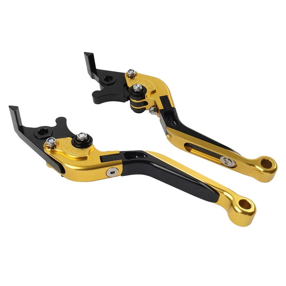 CNC Folding Extendable Brake Clutch Levers for DAYTONA 675 R & SPEED TRIPLE R (2013-2018)
