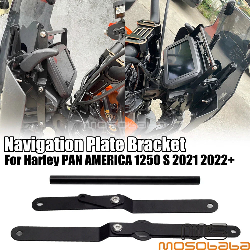 Phone Navigation Plate Bracket for Harley Pan America RA 1250 (2021-2023)