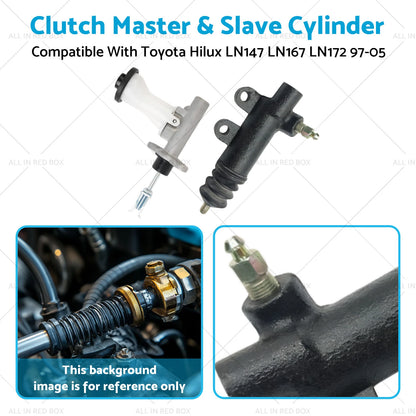 Clutch Master Slave Cylinder Kit for Toyota Hilux LN147R 3.0L RWD (97-05)