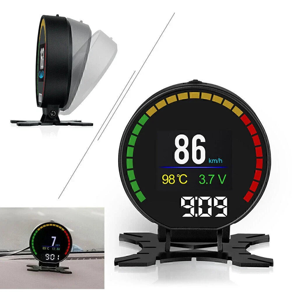 HUD P15 OBD2 Head Up Display Speedometer for Car (No Year Specified)