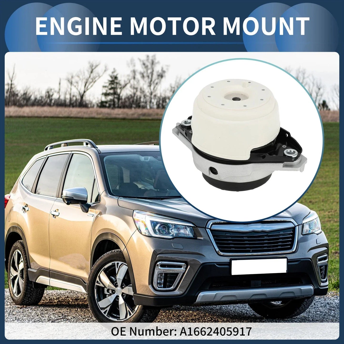 Engine Mount for Mercedes Benz GLE W166 3.0T (2015-2019)