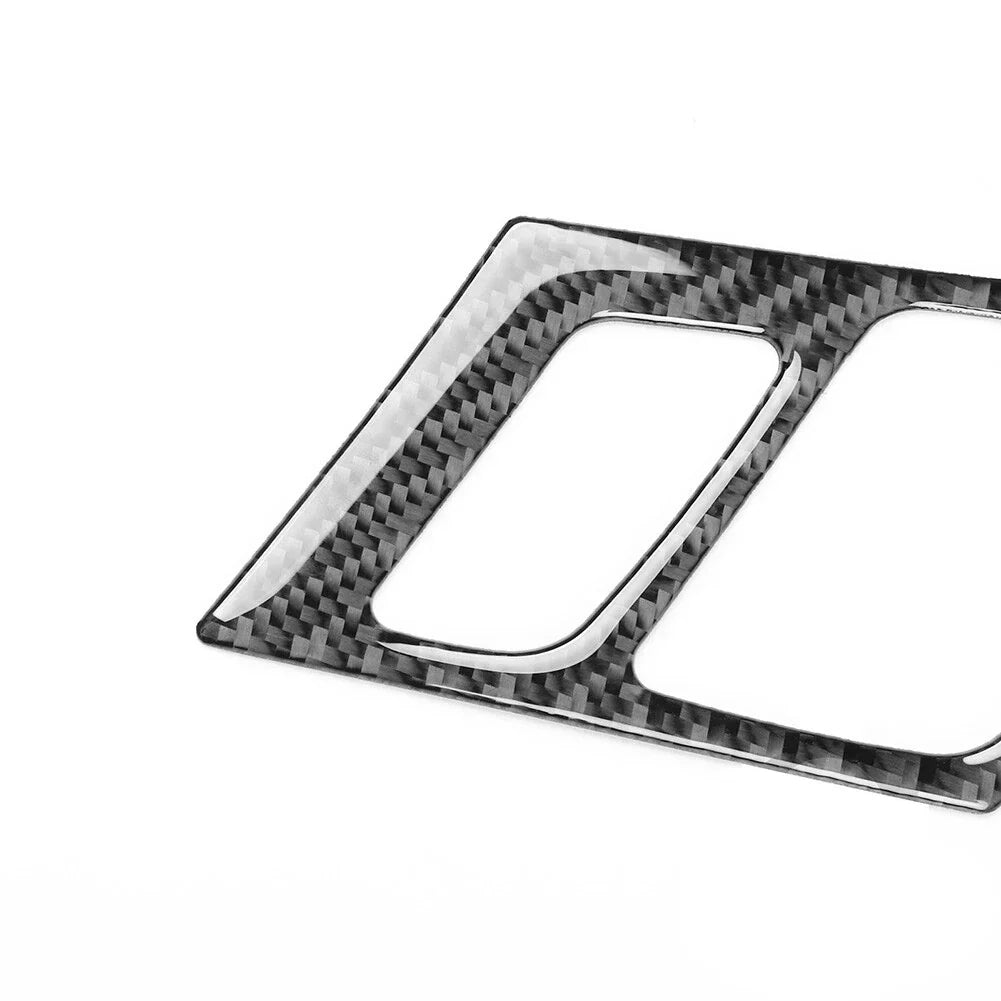 Carbon Fiber Door Handle Frame Cover Trim for Audi Q5 (2018-2021)
