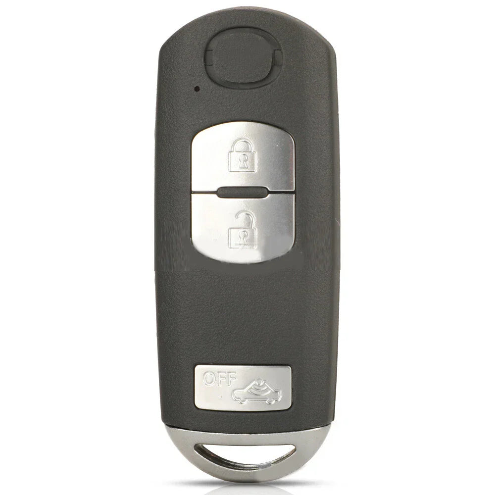 Button Car Remote Control Key Shell for Mazda 3, CX-5, CX-3 (2013-2017)