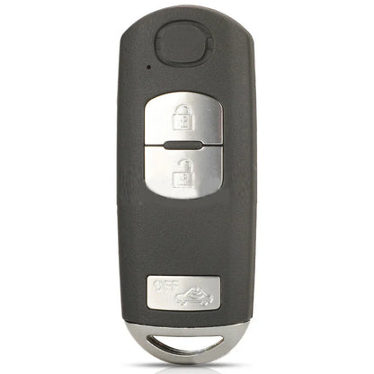 Button Car Remote Control Key Shell for Mazda 3, CX-5, CX-3 (2013-2017)