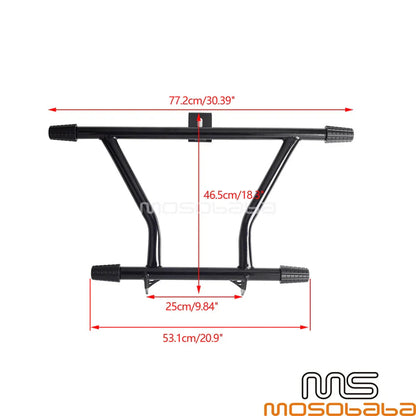Front Highway Peg Crash Bar for Harley Softail Low Rider FXLR FXLRS FXLRS (18-23)