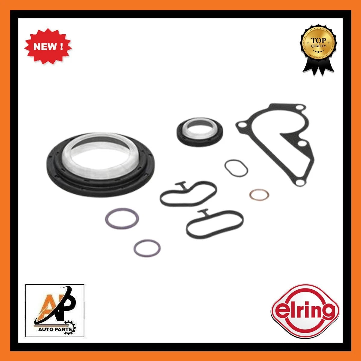 Crankcase Gasket Kit Replacement for Elring H4D 450  (2005–2015)