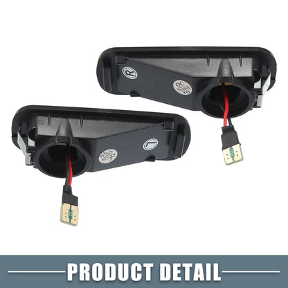 LED Side Marker Amber Light for Honda CR-V 1997-2000 (2 x Smoked Lenses)