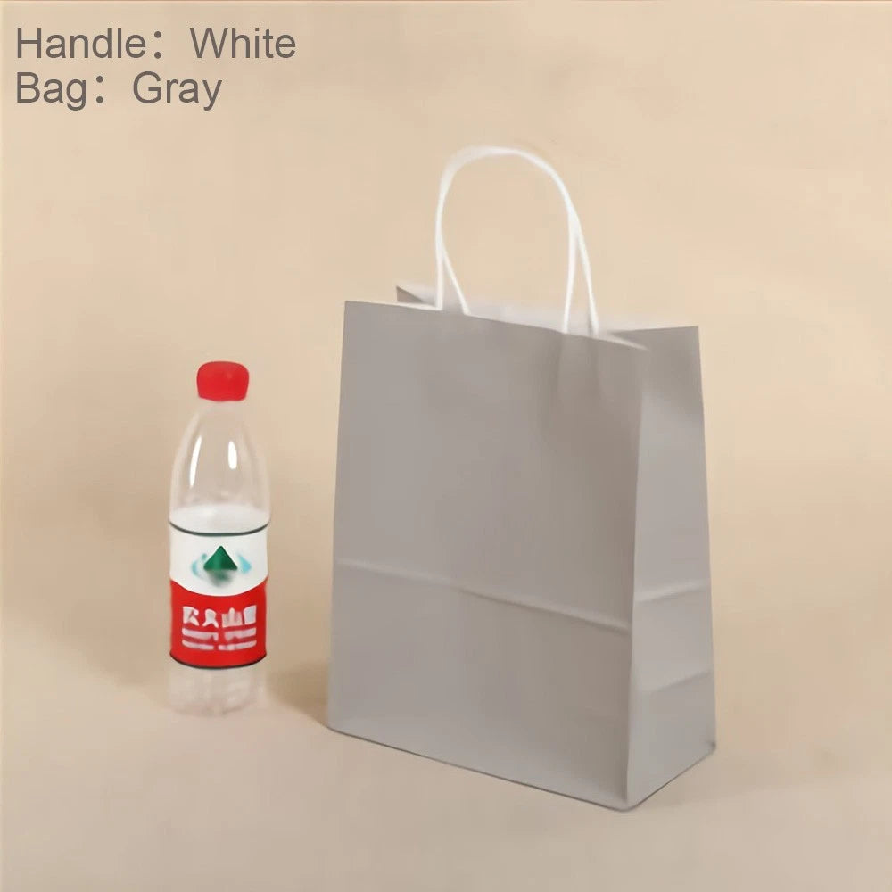 Recyclable Kraft Gift Bag for Holiday Wedding Birthday Party