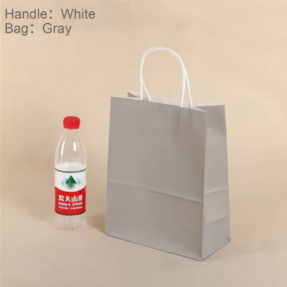 Recyclable Kraft Gift Bag for Holiday Wedding Birthday Party