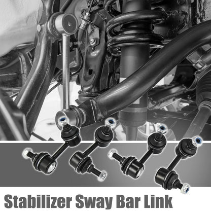4 x Front Rear Sway Bar Links for Honda Civic (K80768, K750125)