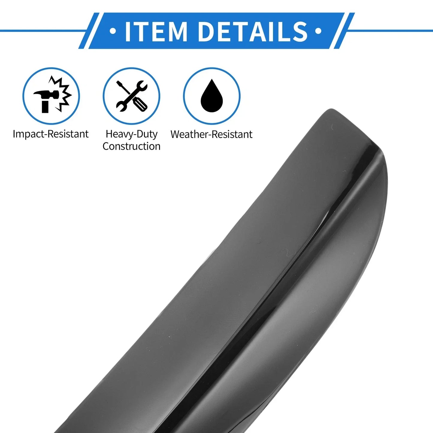Front Right Bumper Grille Trim for Mercedes-Benz W205 (2015-2018)