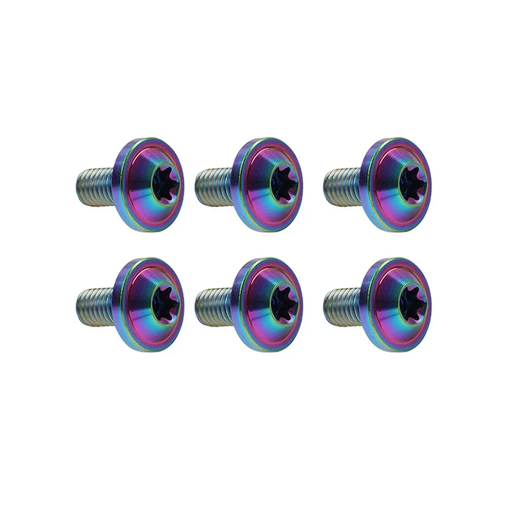 6 x M6x30mm Alloy Torx Head Screws for Motorcycle Bike