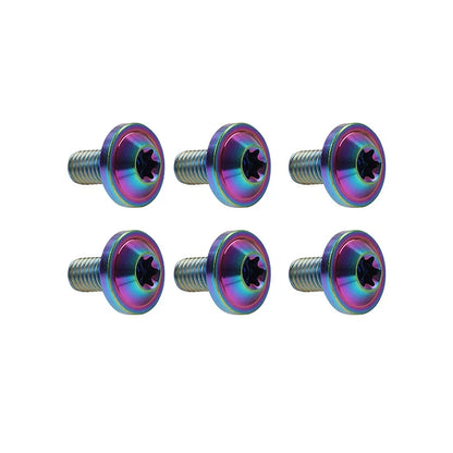6 x M6x30mm Alloy Torx Head Screws for Motorcycle Bike