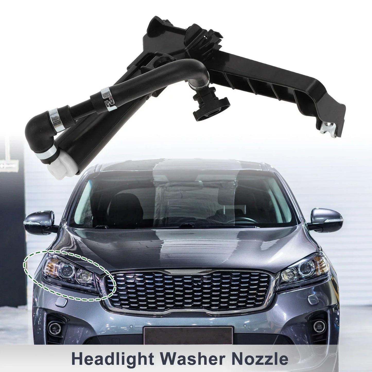 Front Passenger Side Headlight Washer Nozzle for Lexus RX350 (2007-2015)