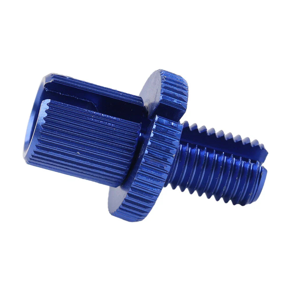 10mm Clutch Brake Throttle Cable Adjuster Screw for Motorcycle ATV Pit Bike Blue