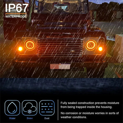 Smoke LED Indicator Light Kit for Land Rover Defender (1990-2016)