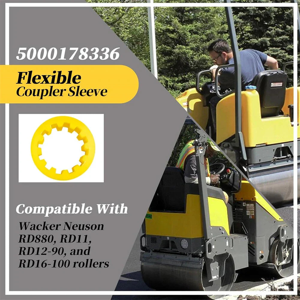 Coupler Sleeve for Wacker Neuson RD880, RD11, RD12-90, RD16-100 Rollers